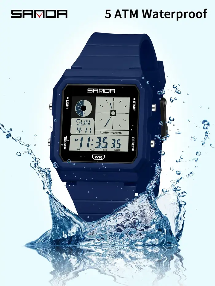 Montre de sport SANDA pour homme