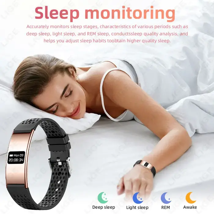 Bracelet intelligent ultra-fin pour femmes et hommes