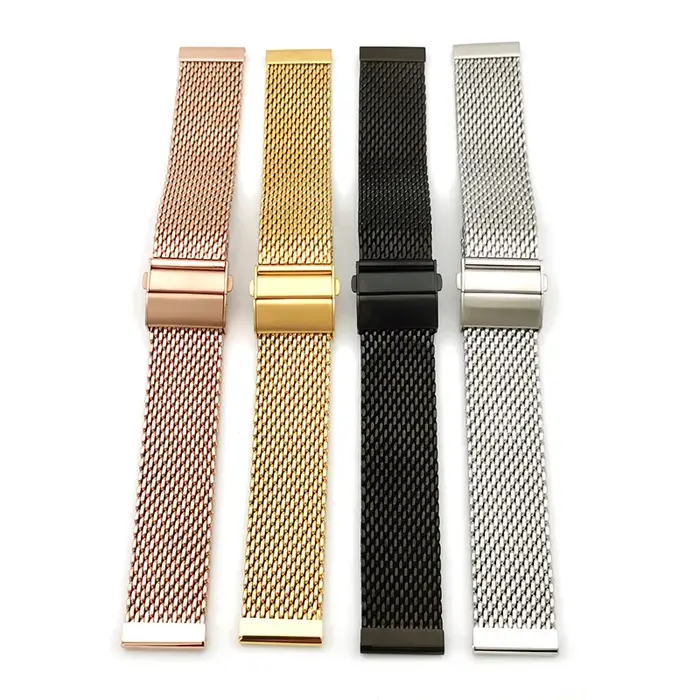 Bracelet de Montre Milanaise pour IWC Omega Seam84Breitling SeATM