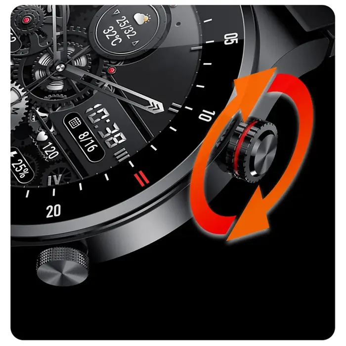 2025 nouvelle montre intelligente NFC hommes AMOLED 390*390 HD écran GPS sport fréquence cardiaque Bluetooth appel homme d'affaires montre intelligente pour Android