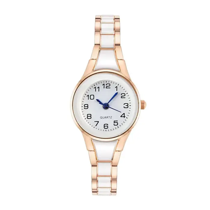 Montre-bracelet numérique en céramique pour femme