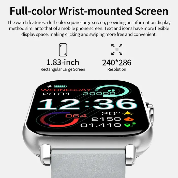 Nouvelle Montre Connectée 2026 avec Appel Bluetooth