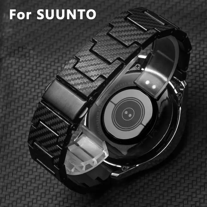 Bracelet de remplacement en Fiber de carbone pour SUUNTO RACE/RACE S Run/Ocean/Vertical