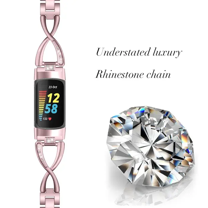 Bracelet de montre à la mode pour Fitbit Charge 5