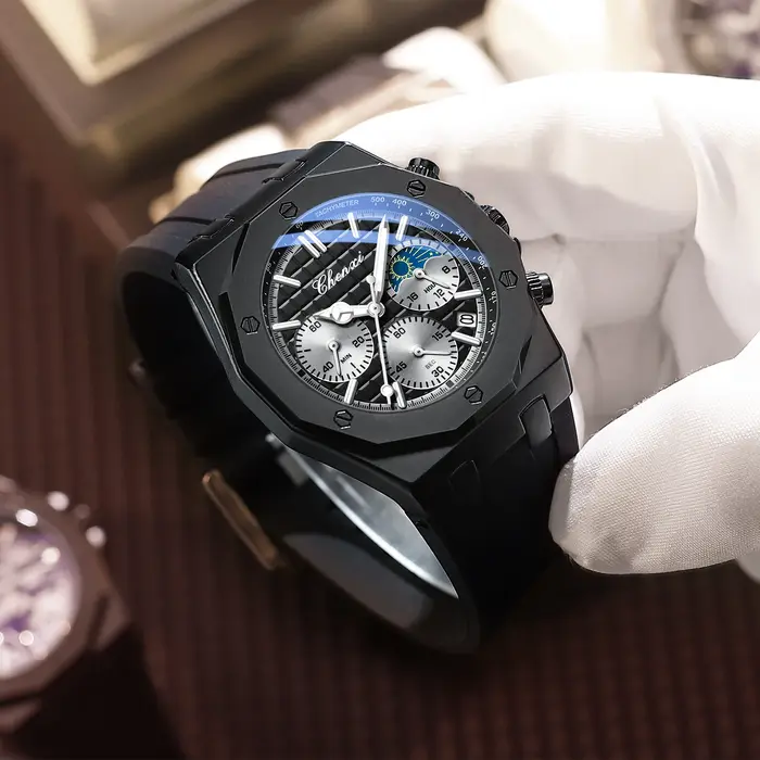 CHENXI Top marque montres de luxe pour hommes chronographe multifonctionnel Quartz