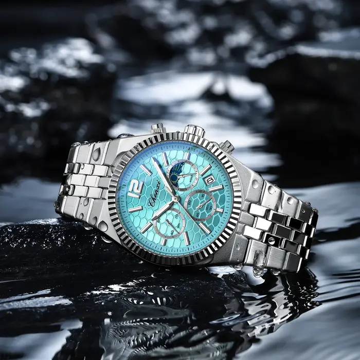 CHENXI Original hommes montre à Quartz étanche affaires chronographe homme montre-bracelet lumineux mode bracelet en