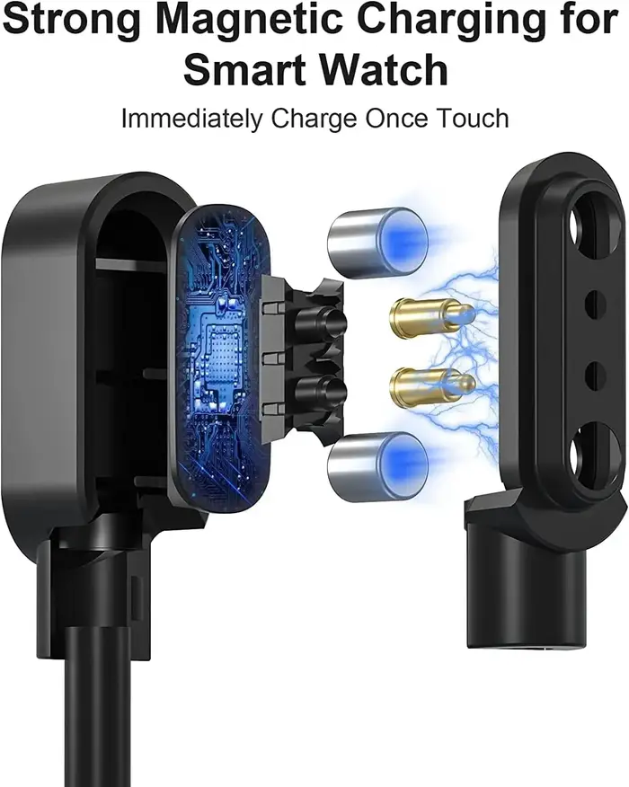 Câble de chargeur USB pour montre intelligente Mibro GS Pro Active Mibro A2 A3 T1 T2 C2 C3 C4 Mibro Lite 2 3 Pro