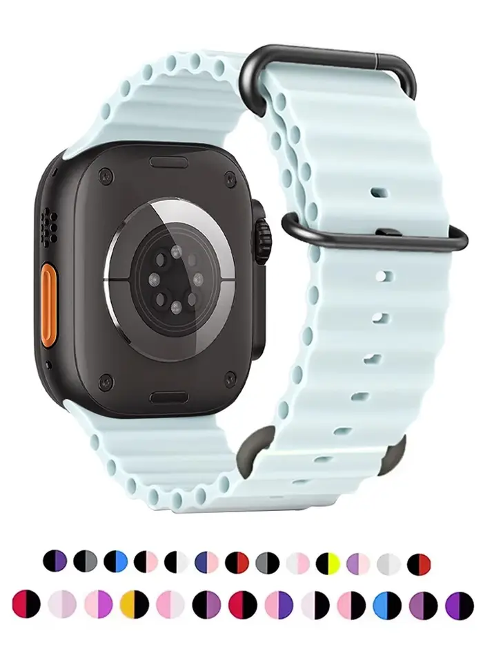 Bracelet océan pour Apple watch Ultra série 3 11 10 9 7 8 6 SE 49mm 45mm 46mm 42mm 44mm 40 41