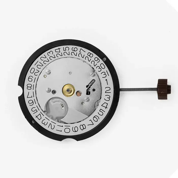 Mouvement de montre RONDA 515 suisse à quartz 3 aiguilles avec date