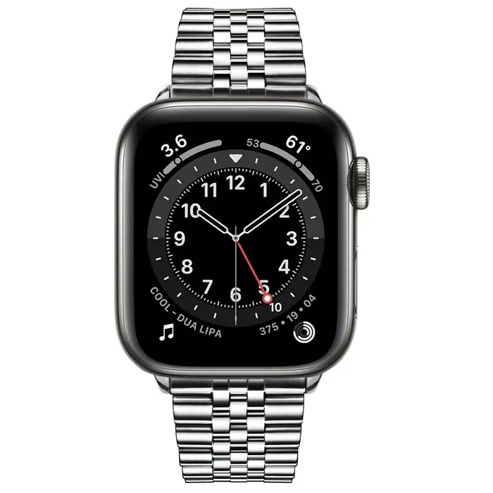 Bracelet en acier inoxydable pour Apple Watch, bande pour iWatch 3, Ultra 2, 49mm, 6 SE, 7, 8, 9, 45