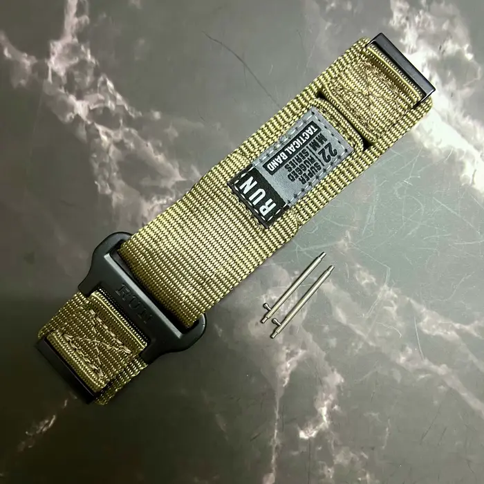 Suunto 24mm Bracelet à boucle en Nylon pour Suunto7/9/9baro/Spartan Sport