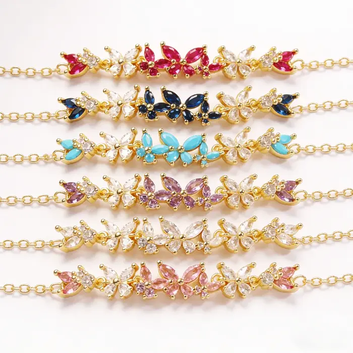 Bracelet élégant en zircon