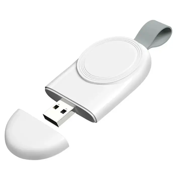 Chargeur sans fil portable pour Apple Watch, station de bracelet de bande, câble de chargeur USB pou