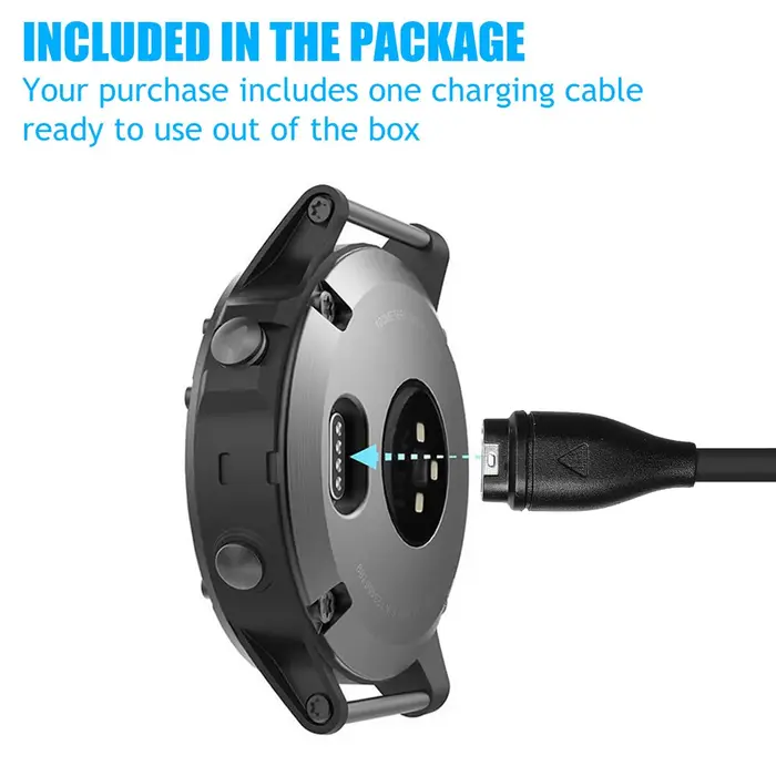 Chargeur pour montre intelligente Garmin Approach S10 S12 S40 S42 S50 S60 S62 S70