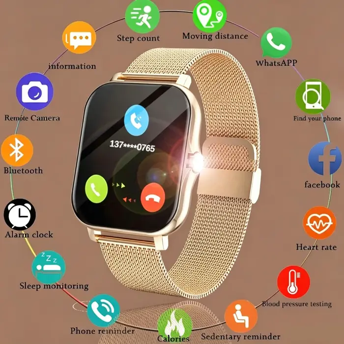 Montre connectée nouvelle génération pour hommes et femmes