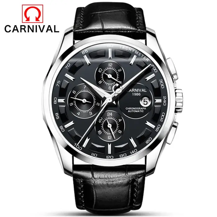 Relogio masculino – montre automatique de carnaval pour hommes