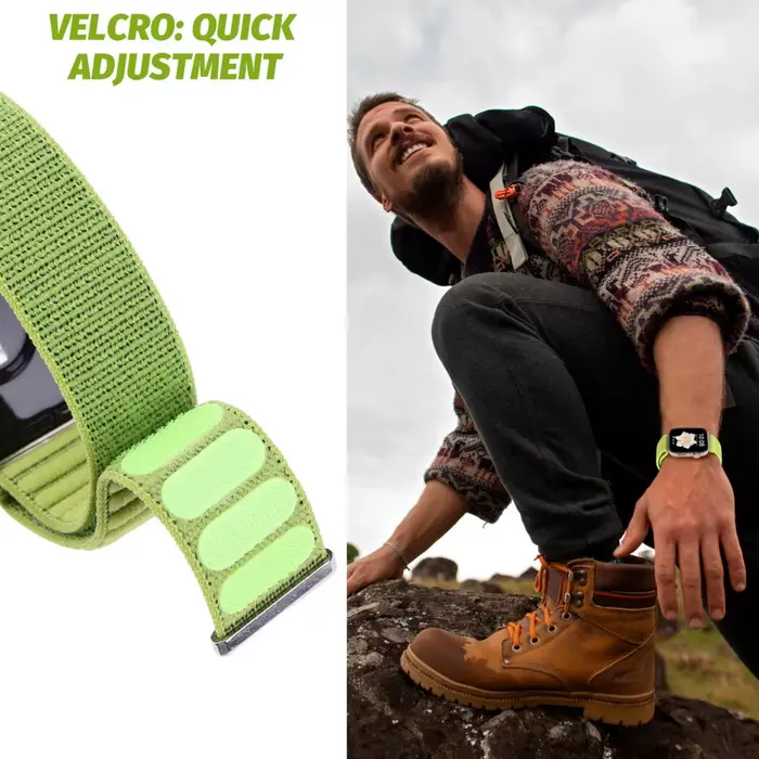 Bandes en nylon pour TicWatch Pro 5, bracelet élastique en nylon velcro souple