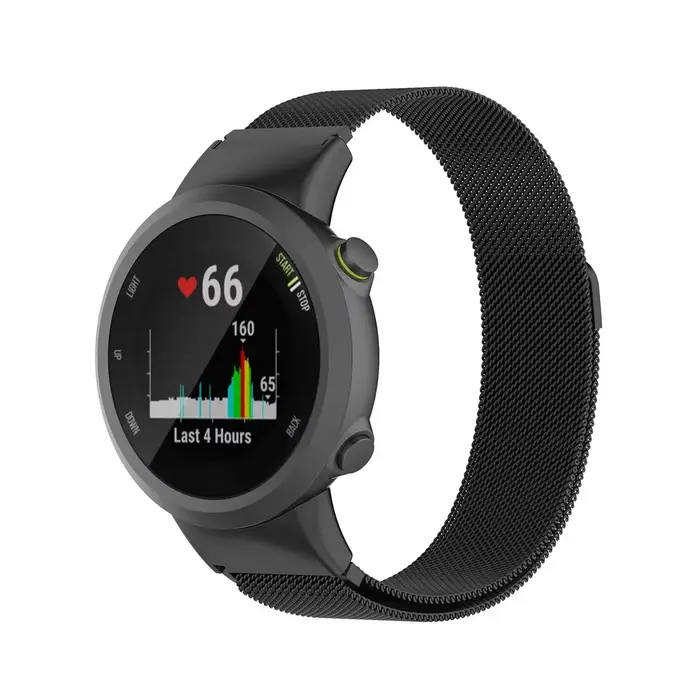Bracelet de Sport magnétique pour Garmin forerunner 45 45S