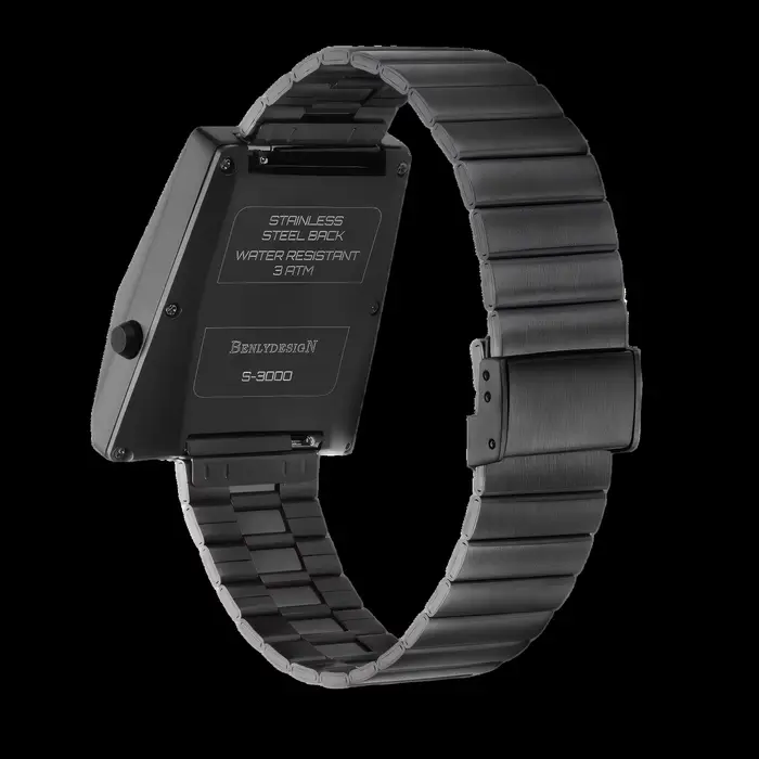 Montre pour homme BENLYDESIGN Computron avec écran OLED