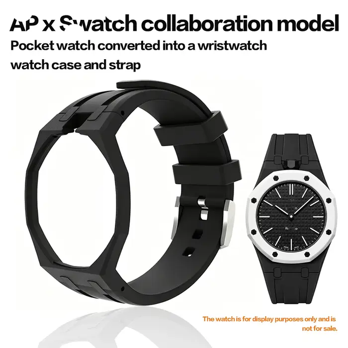 Convertissez la montre de poche POYAL POP en montre-bracelet avec un boîtier intégré