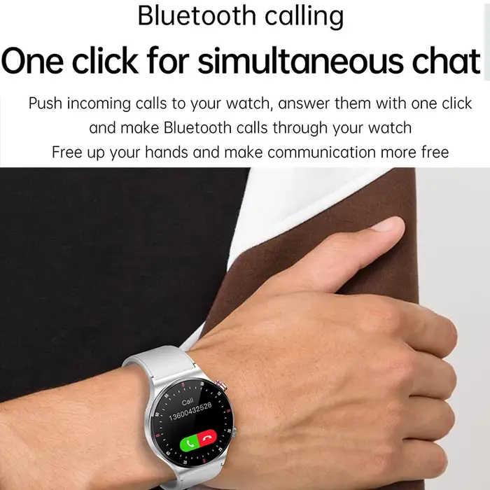 Nouvelles Montres Connectées 2027 pour Hommes et Femmes, Appel Bluetooth NFC, Suivi Fitness, Étanche, Plus de 100 Modes Sportifs, Compatible Téléphones Android