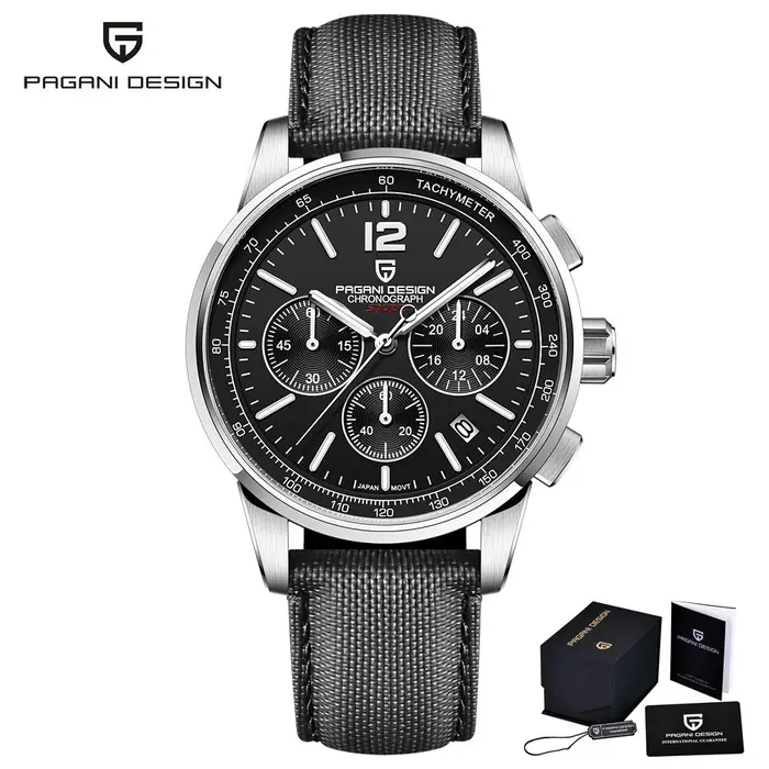 PAGANI DESIGN 2026 Nouvelles Montres à Quartz pour Hommes, Mode Luxe Casual, VK63, Étanches à 100M,