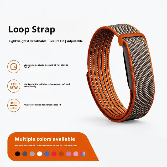 Bracelet de sport en nylon tressé pour Google Fitbit Air