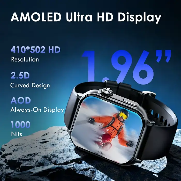 Montre connectée Lenovo 2025 pour hommes