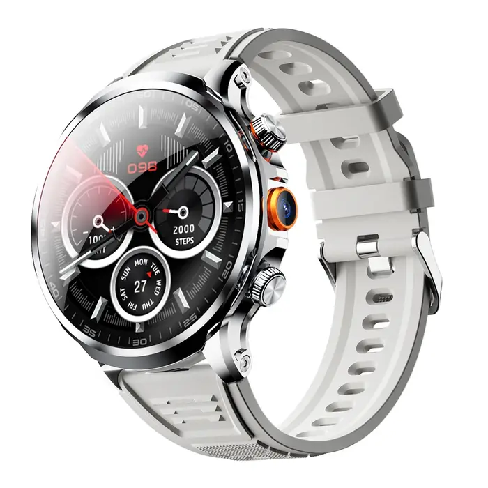 Nouveaux hommes 4G montres intelligentes GPS carte SIM Wifi caméra NFC 32G ROM APP télécharger sport Fitness appel vidéo Smartwatch étanche