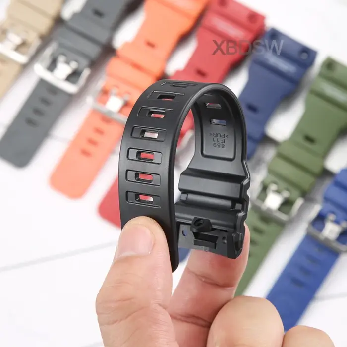 Bracelet de montre pour g-shock GN1000 GN-1000, en résine, Sport, étanche