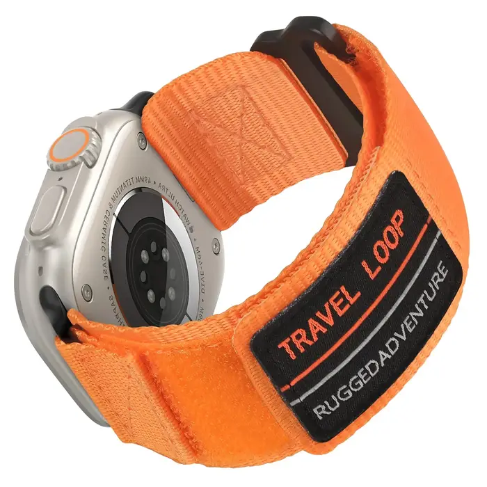 Boucle de sentier pour Apple Watch Ultra bande 49mm 44mm 45mm 42mm bracelet de Sport en Nylon correa iWatch