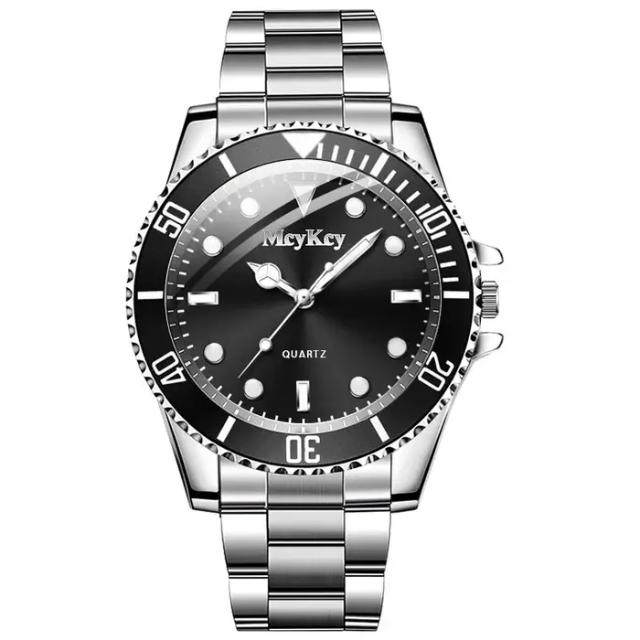 Mode grand cadran hommes montre à Quartz hommes montres d'affaires horloge décontractée sport montre