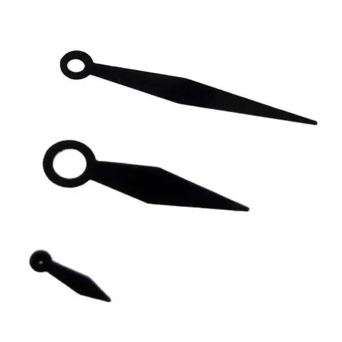Aiguilles de montre noires flambant neuves pour ETA 6497 6498, modèle de mouvement à remontage, pièc