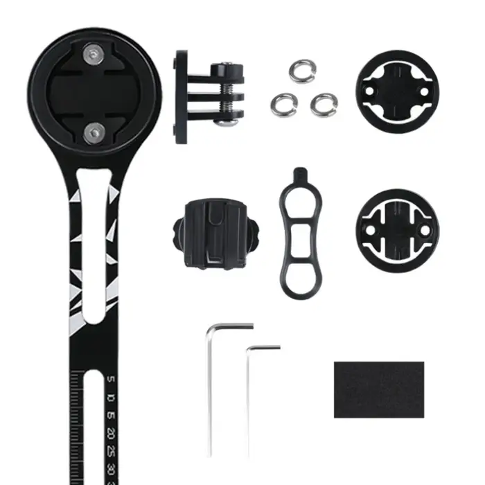 Compteur de vitesse de cyclisme intégré, odomètre, chronomètre, support GPS, guidon de vélo de route