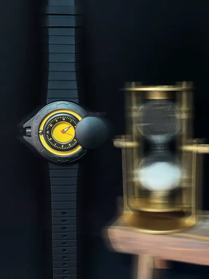 Daniel Gorman Gravity Series montre flottante magnétique hommes conception futuriste automatique Sport montre-bracelet étanche