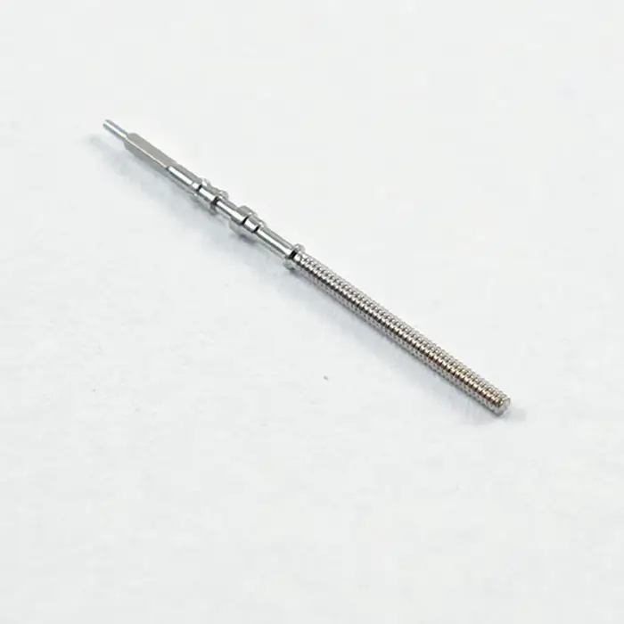 Kit de couronne de tige en acier pour montre