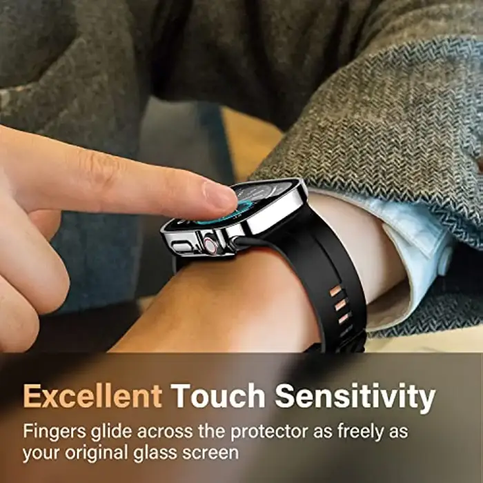 Boîtier de montre étanche + verre pour Apple Watch 40/41/42/44/45/46mm